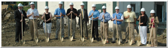 Tabor breaking ground